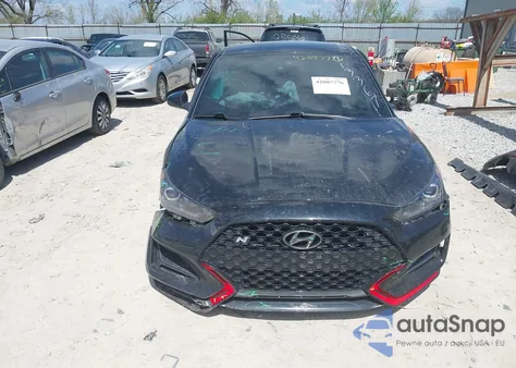 2022 Hyundai Veloster N z USA, uszkodzony, nr VIN KMHT36AH1NU013671
